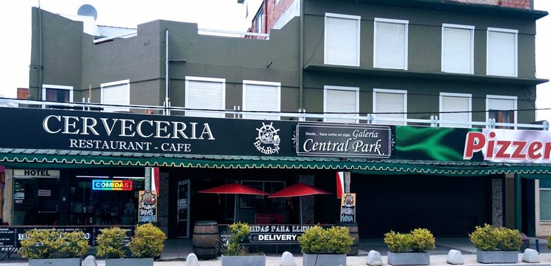 Ingreso al Hotel Central Park